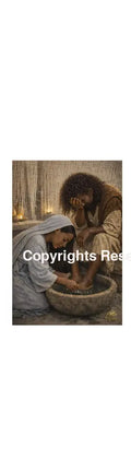 Alabaster sacred moment 2 - unframed gallery wrapped canvas