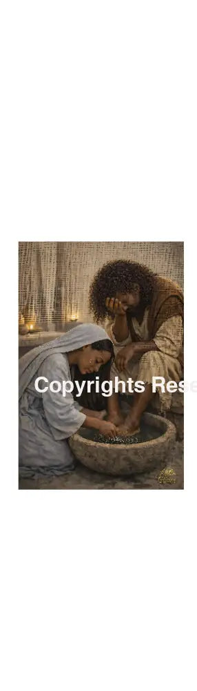 Alabaster sacred moment 2 - unframed gallery wrapped canvas