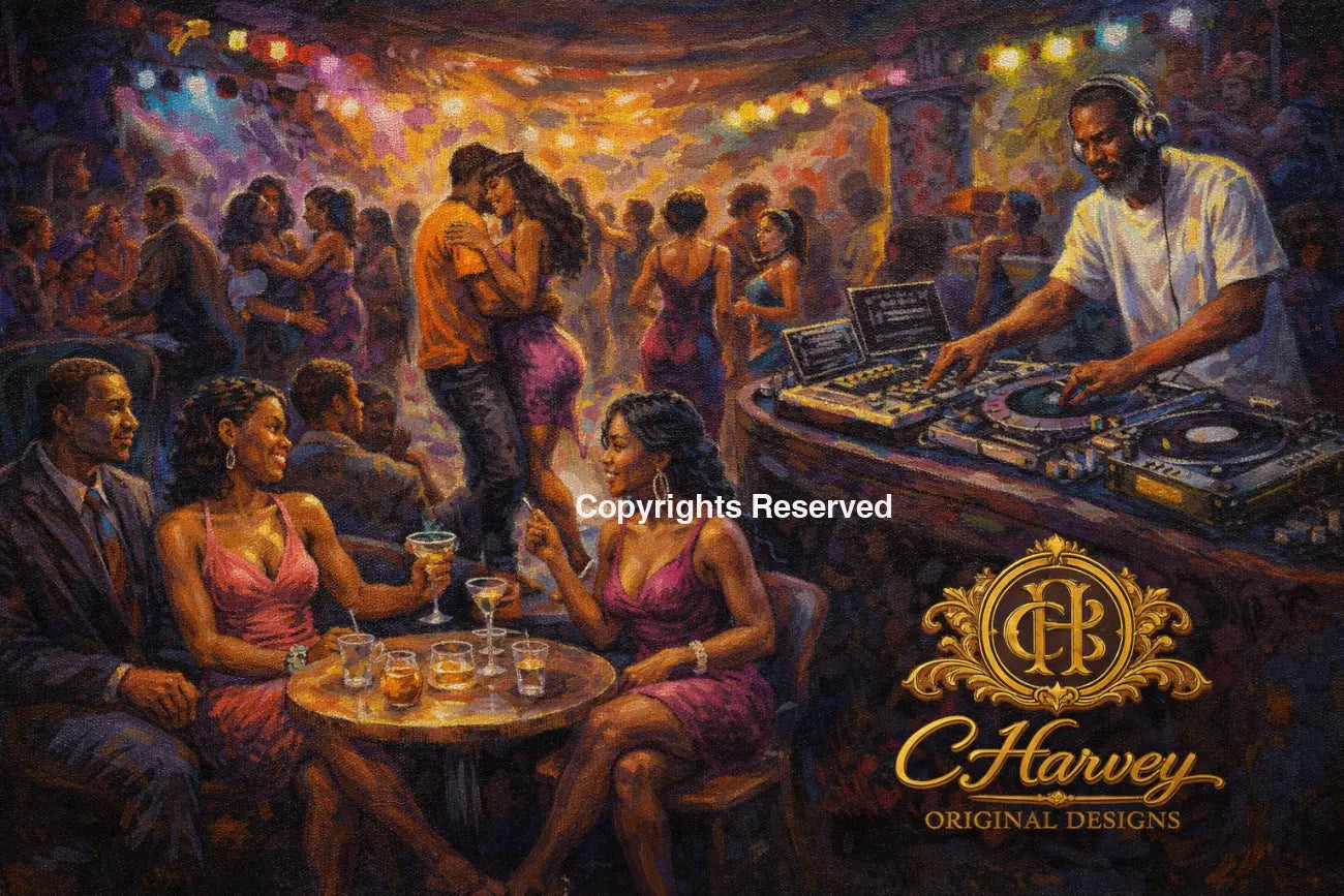 Clubbing in the 70’s - 16 x 20 standard wrapped