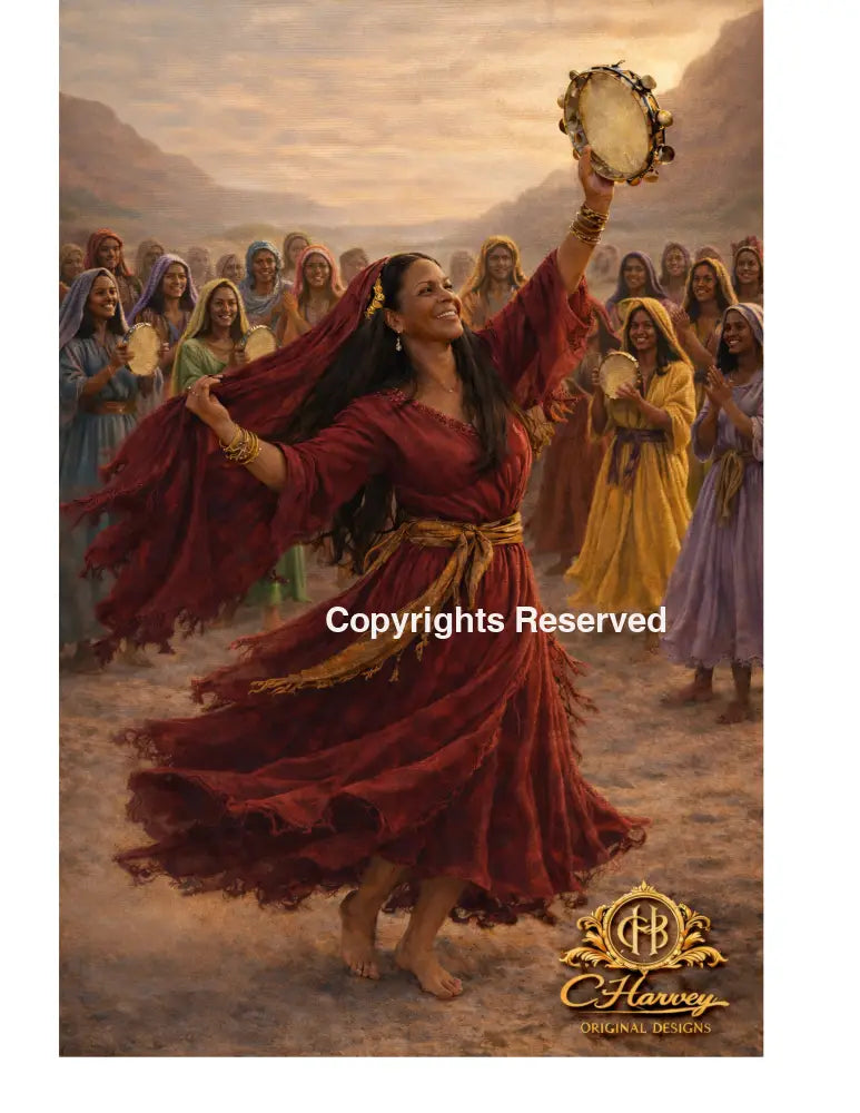 Dance Miriam Dance - Canvas gallery wrapped