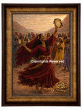 Dance Miriam Dance - framed 16x20