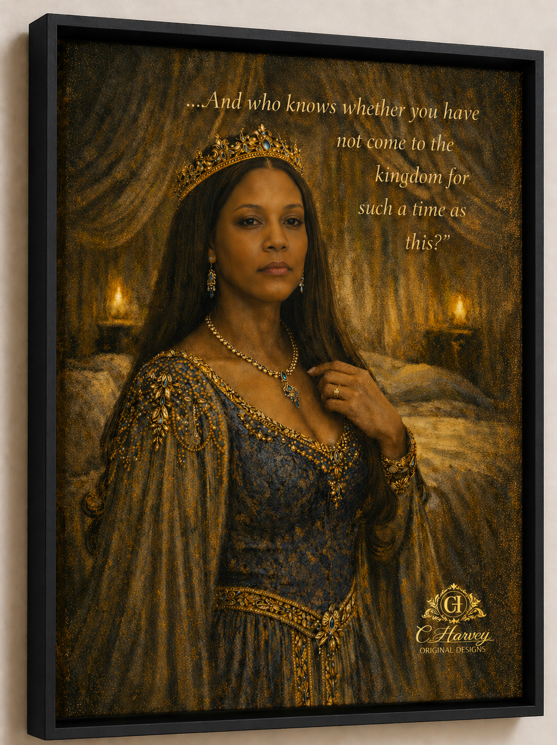 Queen Esther (Floater Frame)