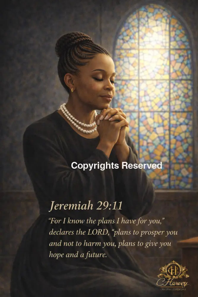 Jeremiah 29:11 - 16 x 20 Gallery Wrapped