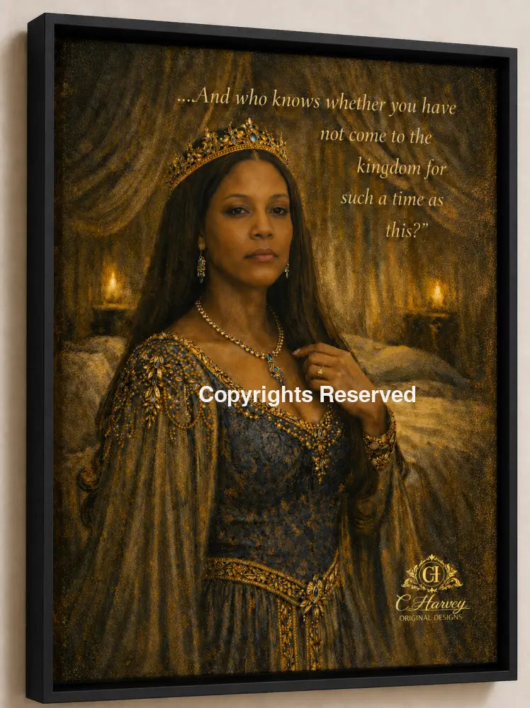 Queen Esther (Floater Frame)